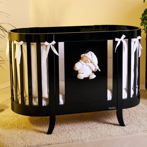 Nanán Lettino Ovale Linea Black