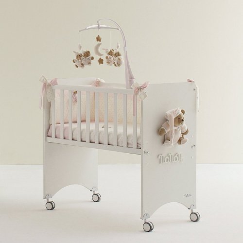 Nanán Letto Co-sleeping Puccio Rosa Con Materasso