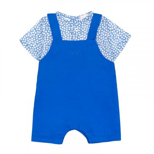Nanán Pagliaccetto c/salopette blu