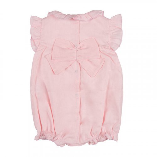 Nanán Pagliaccetto In Lino Rosa
