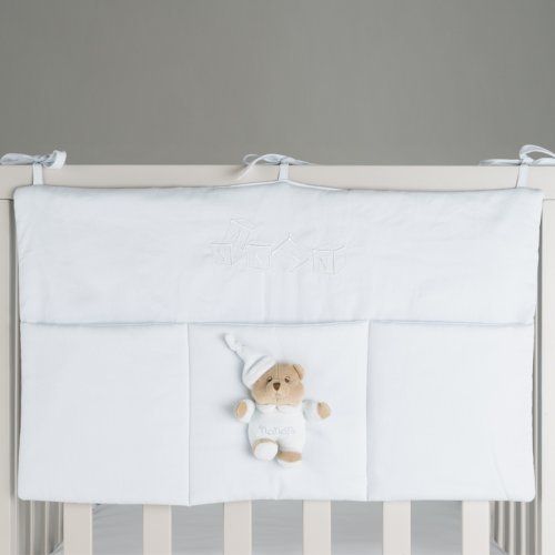 Nanán Pannello Portaoggetti Dadini Azzurro