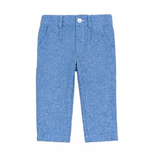 Nanán Pantalone Classico Azzurro