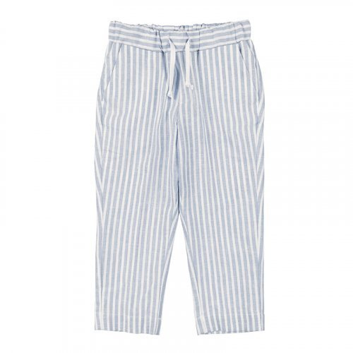 Nanán Pantalone Rigato Azzurro