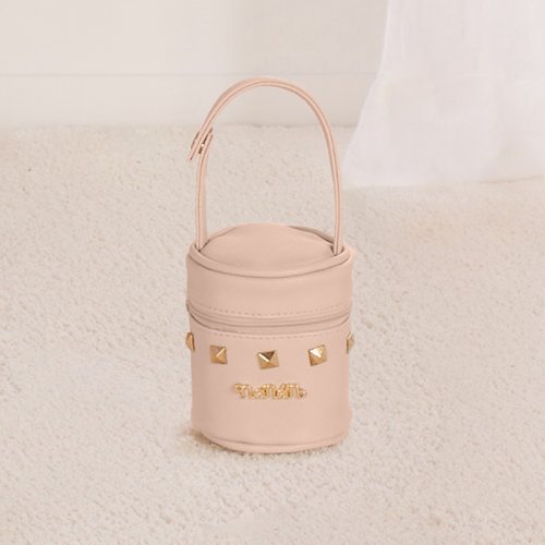 Nanán Portaciuccio Rosa Con Borchie