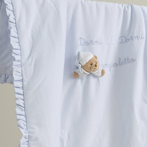 Nanán Puccio Copertina In Jersey Azzurro