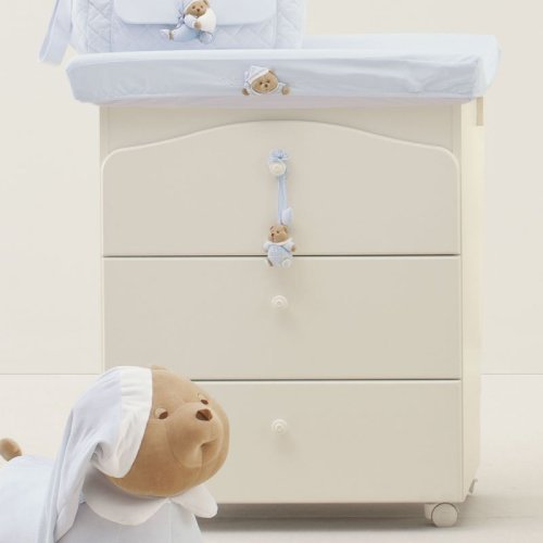 Nanán Puccio Coprifasciatoio Cotone Azzurro