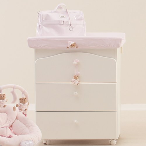 Nanán Puccio Coprifasciatoio Cotone Rosa