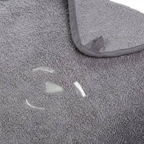 Nanán Sacca Asilo In Spugna Con Asciugamano Grigio