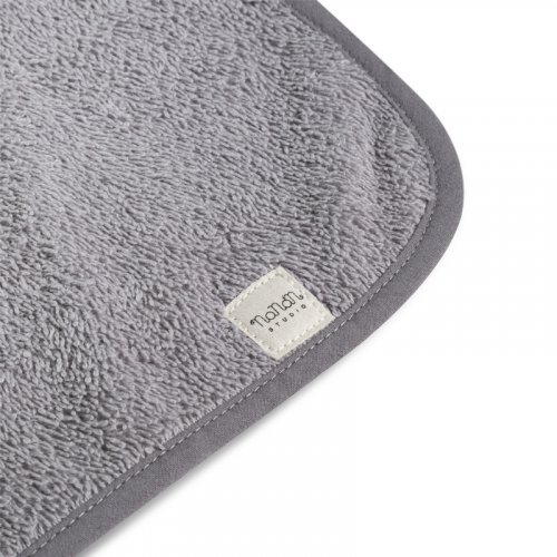 Nanán Sacca Asilo In Spugna Con Asciugamano Grigio