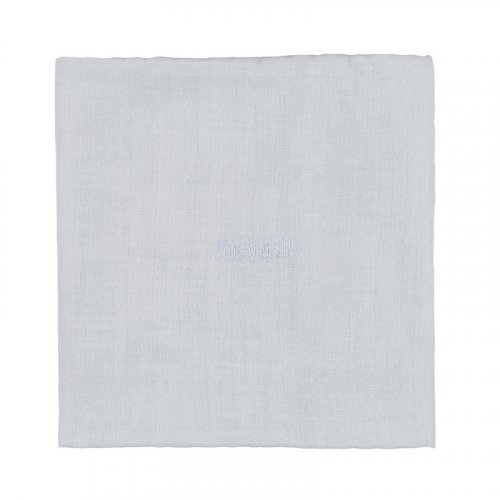 Nanán Set 3 Pz Mussola Azzurro 80x80 Cm