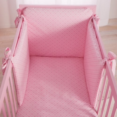 Nanán Set Paracolpi Lettino Rosa Chiara Ferragni