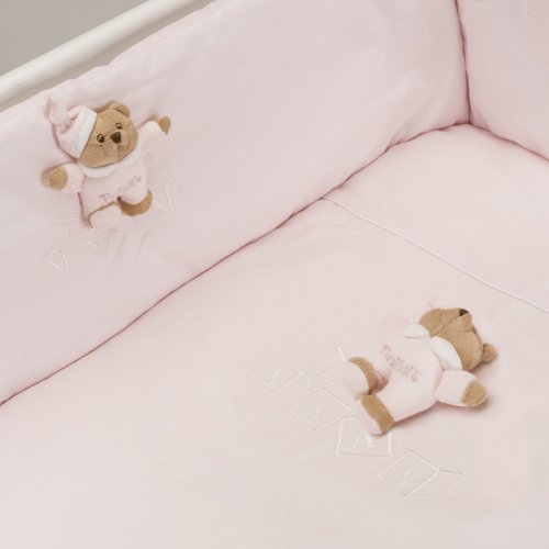 Nanán Set Piumone Mini Me 4pz Dadini Puccio Rosa