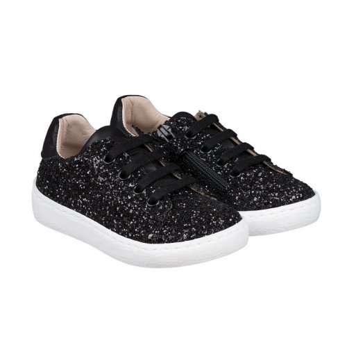 Nanán Sneakers Glitter Nere