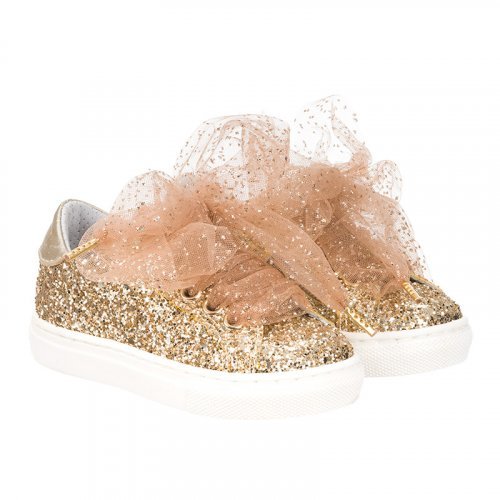 Nanán Sneakers Glitter Oro