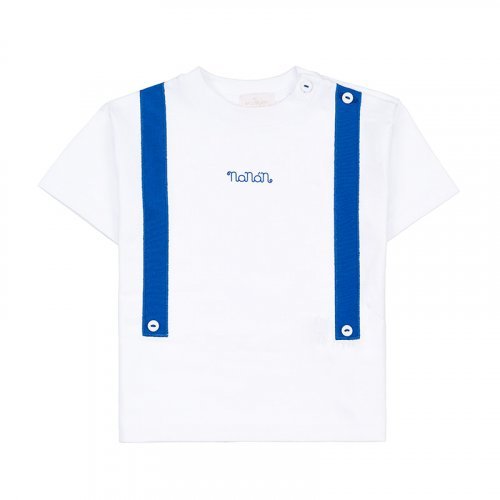 Nanán T-shirt C/bretelle Bianco