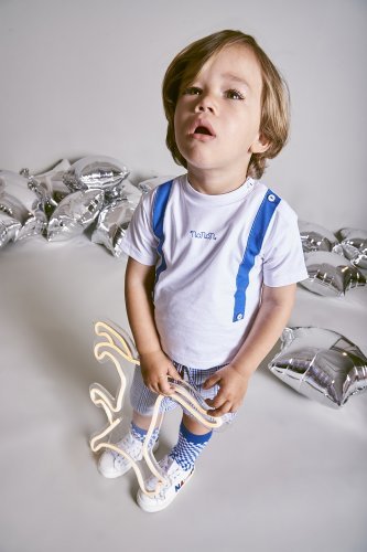 Nanán T-shirt C/bretelle Bianco