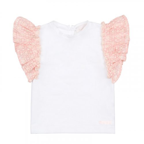Nanán T-Shirt con frappa rosa