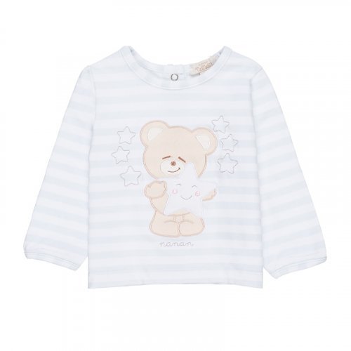 Nanán Tutina 2pz Rigata Azzurro