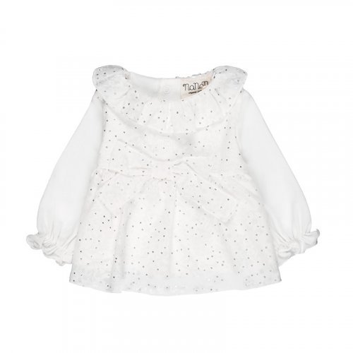 Nanán Tutina Bianca Con Fiocco