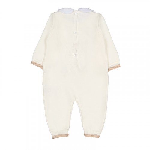 Nanán Tutina In Filo Bianca Con Colletto