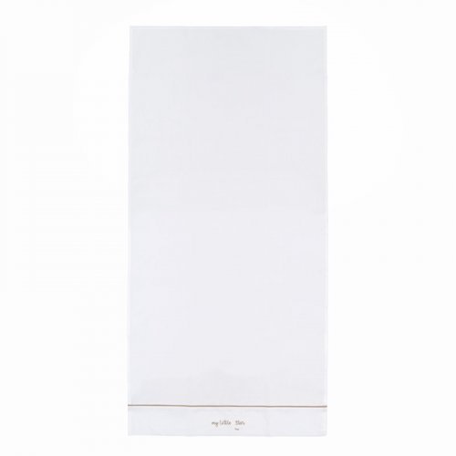 Nanán Set lenzuola carrozzina "My little star" ricamo beige