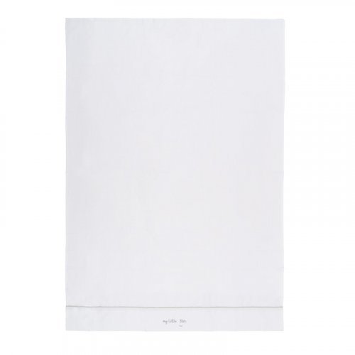 Nanán Set lenzuola letto "My little star" con ricamo grigio