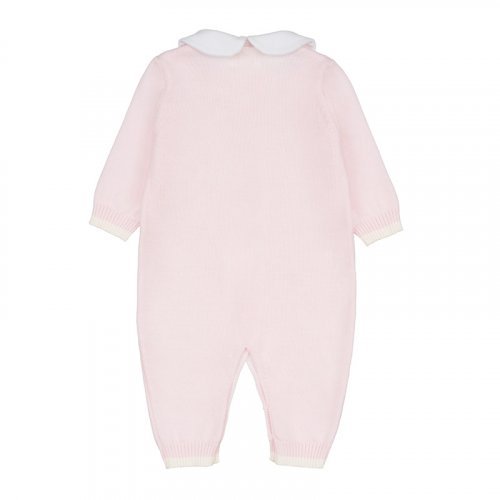 Nanán Tutina In Filo Rosa Aperta Davanti C/colletto