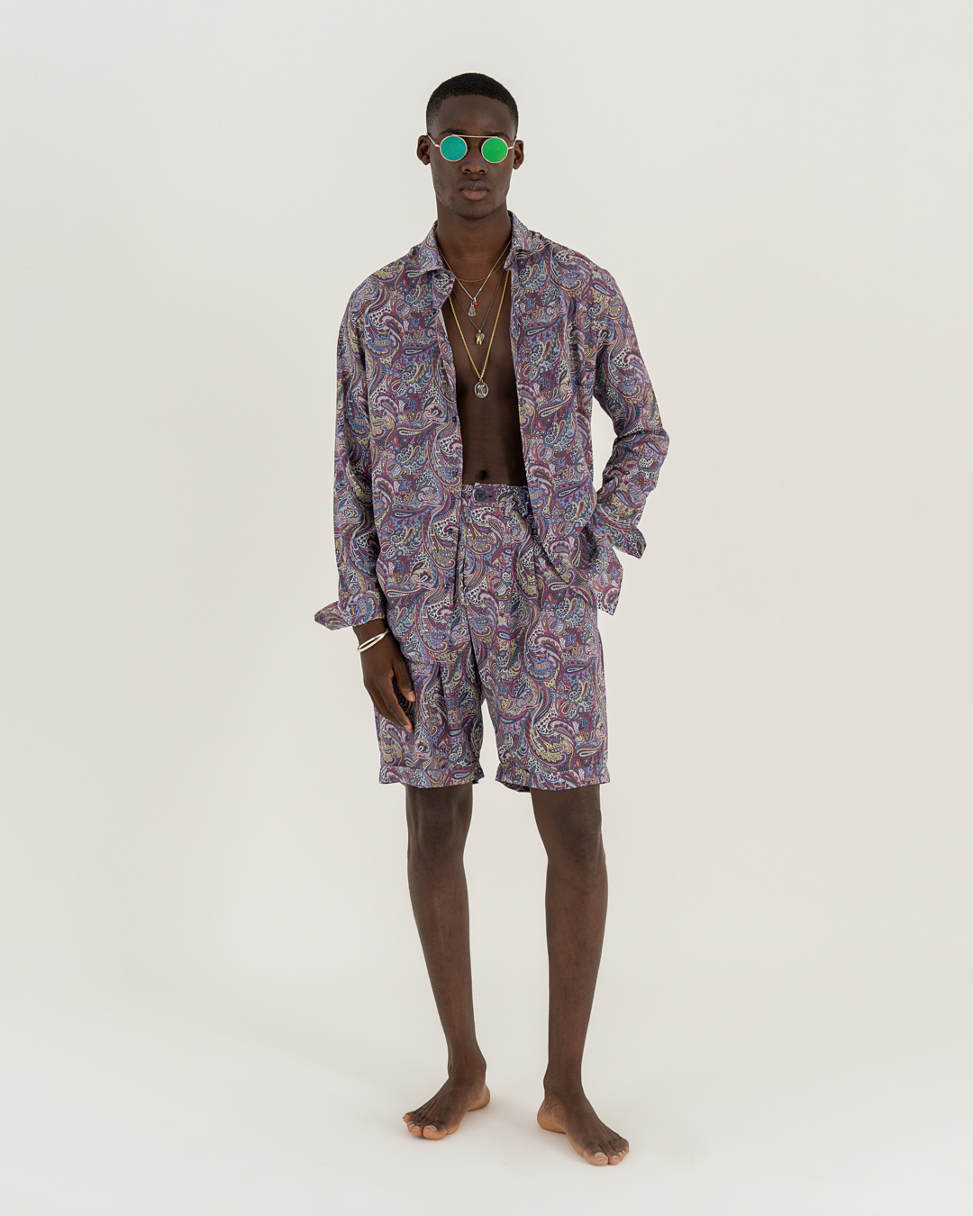 Neill Katter Camicia Bandana Royale