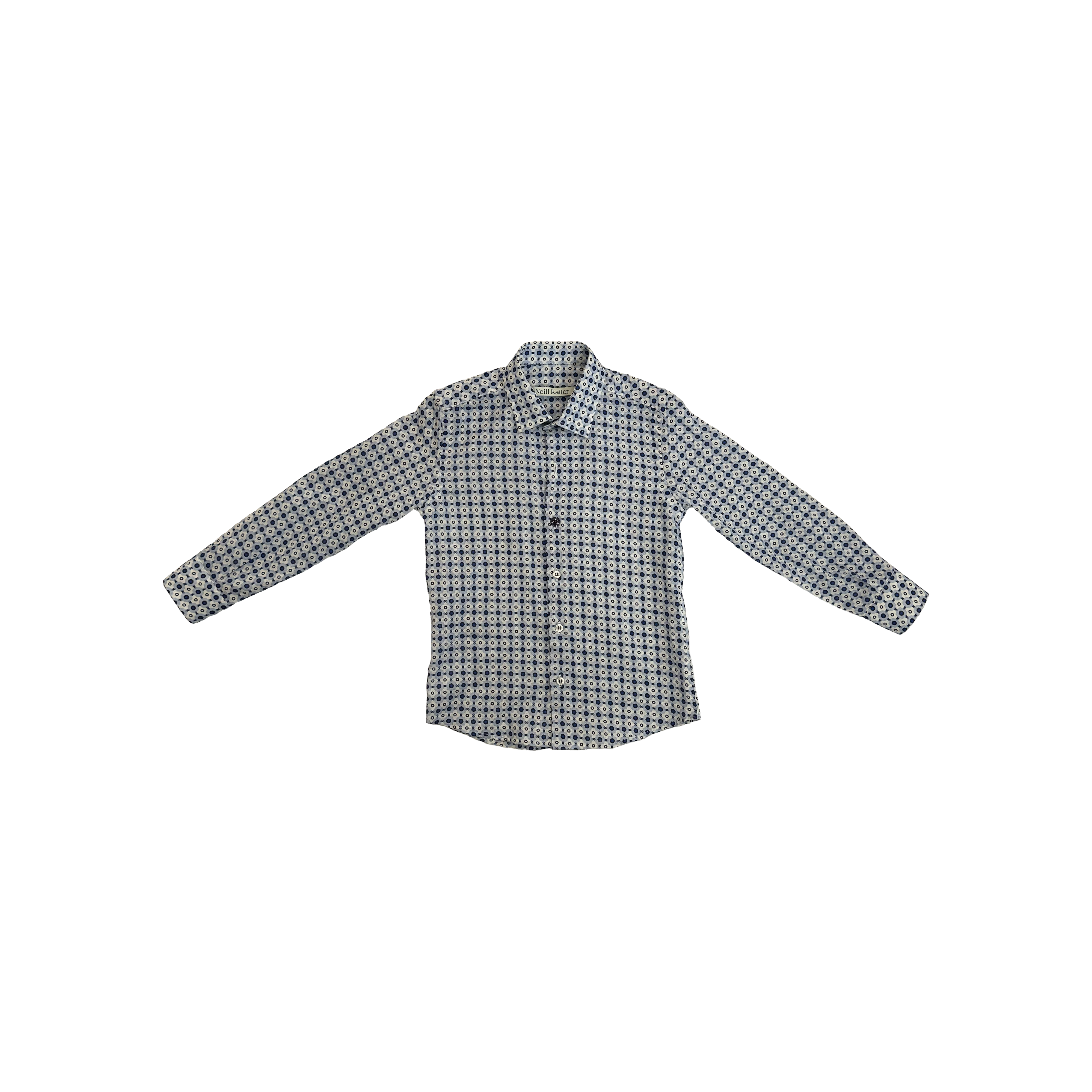 Neill Katter Camicia Disegno Cravatta