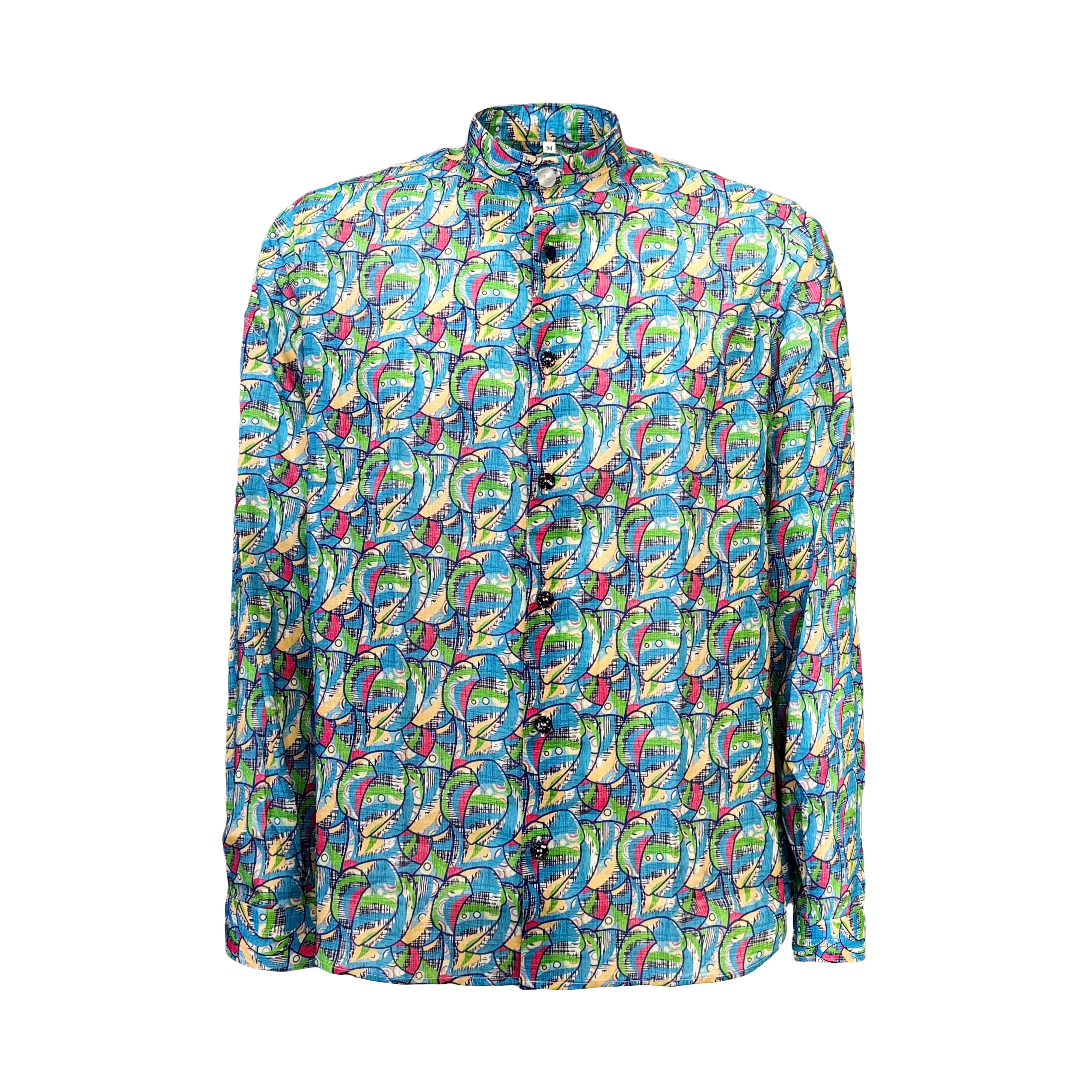 Neill Katter Camicia Geometrica Astratta