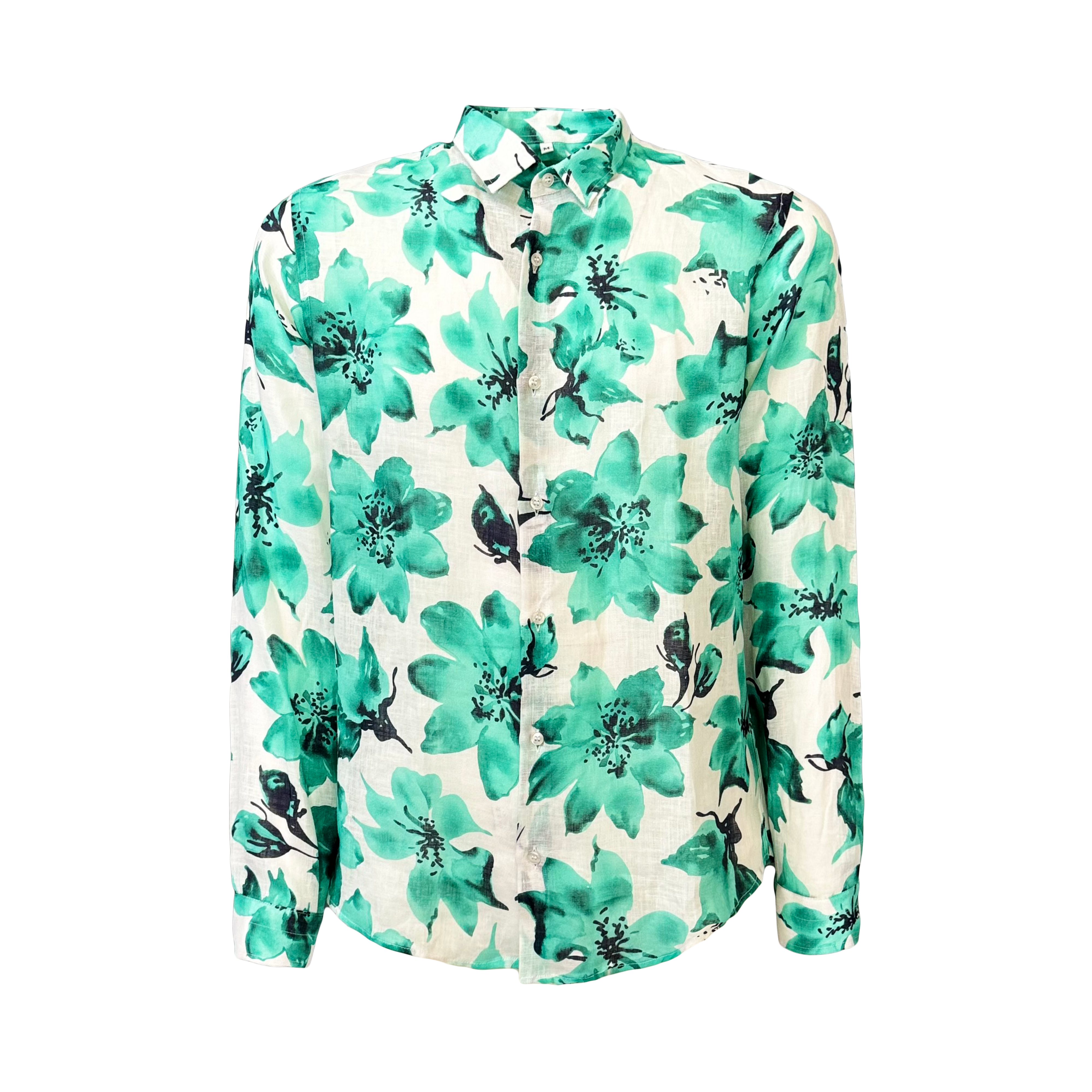 Neill Katter Camicia Green Orchid