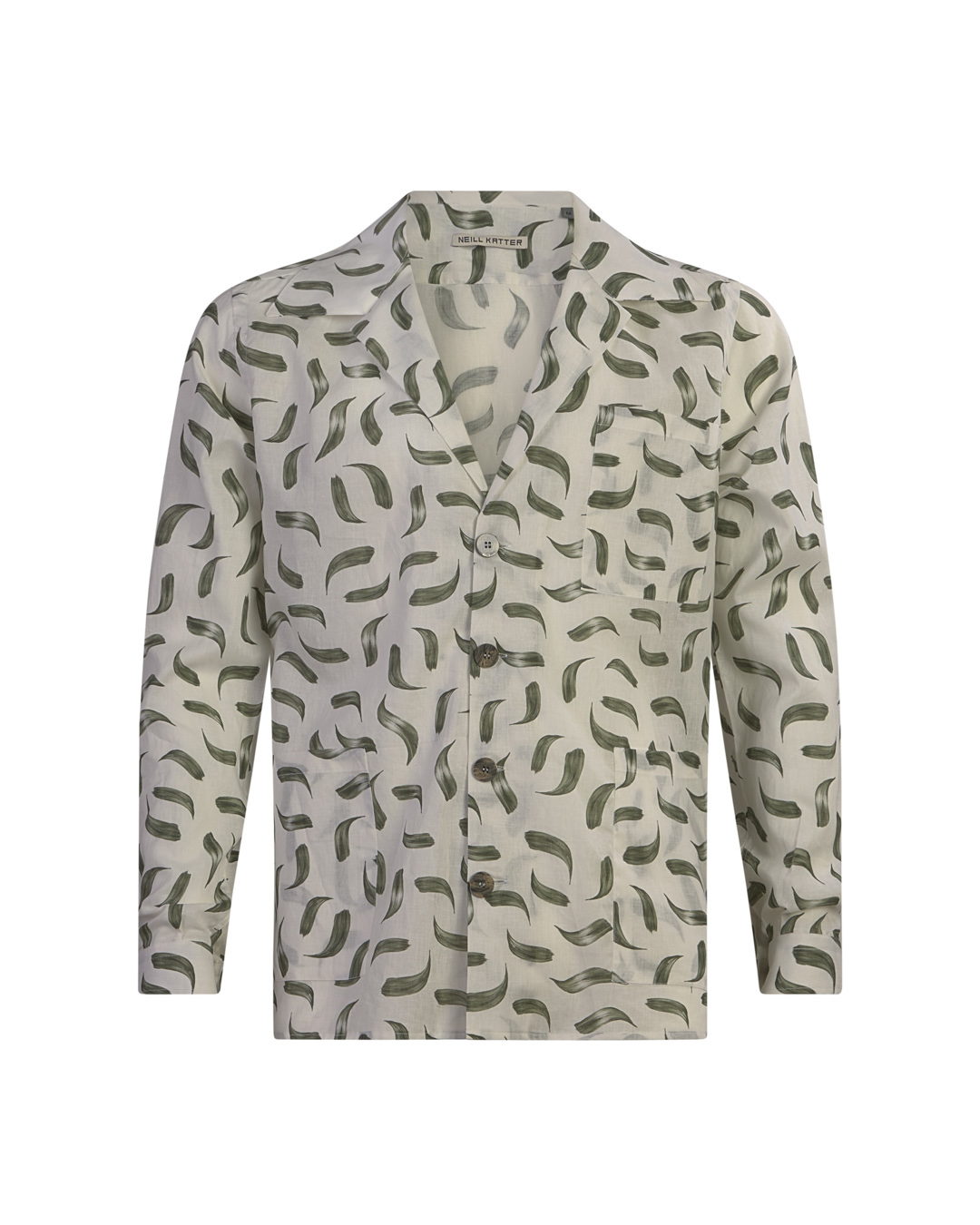 Neill Katter Giacca Camicia Brushstrokes