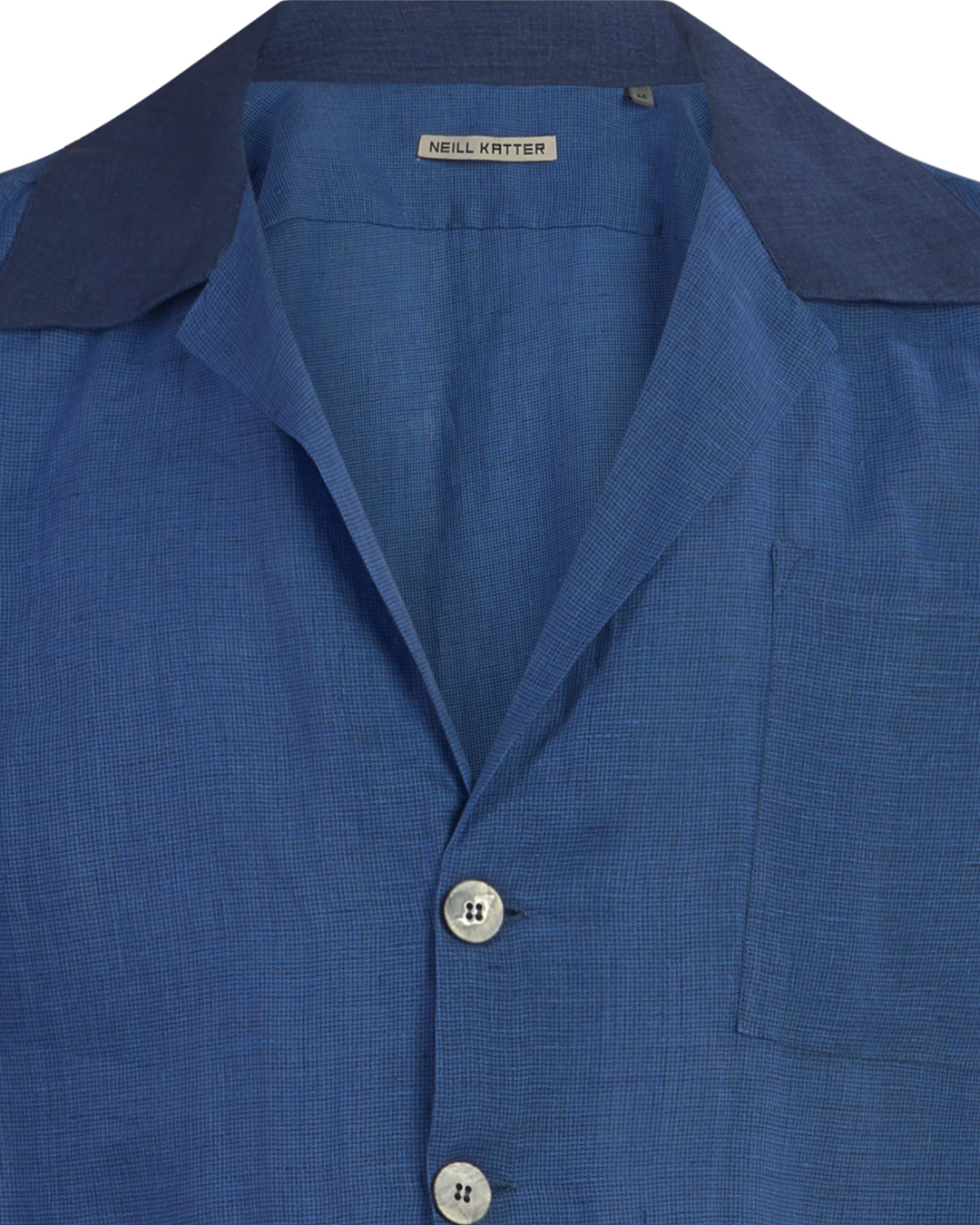 Neill Katter Giacca Camicia Eleganza Di Lino