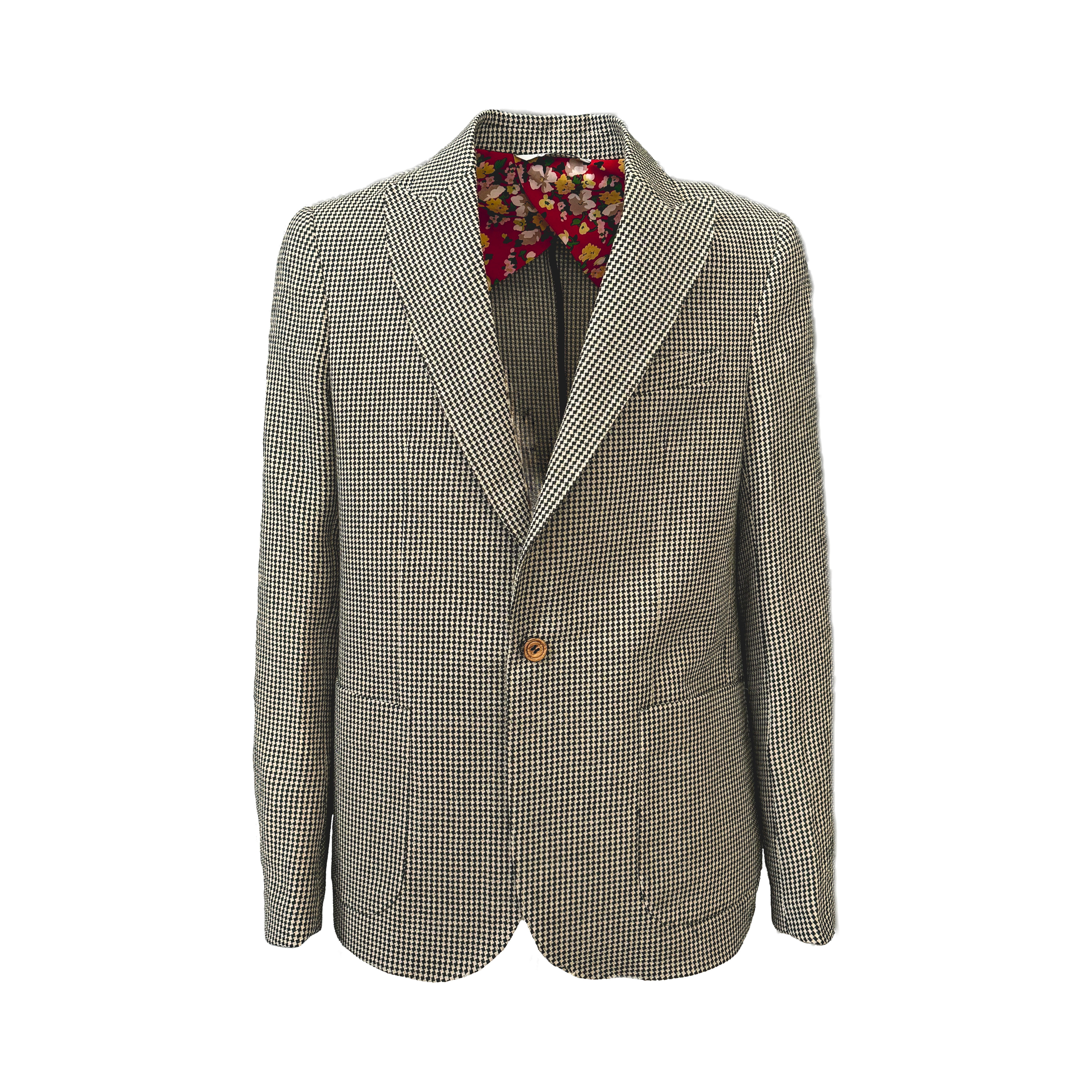 Neill Katter Giacca Tramatura Scacchi