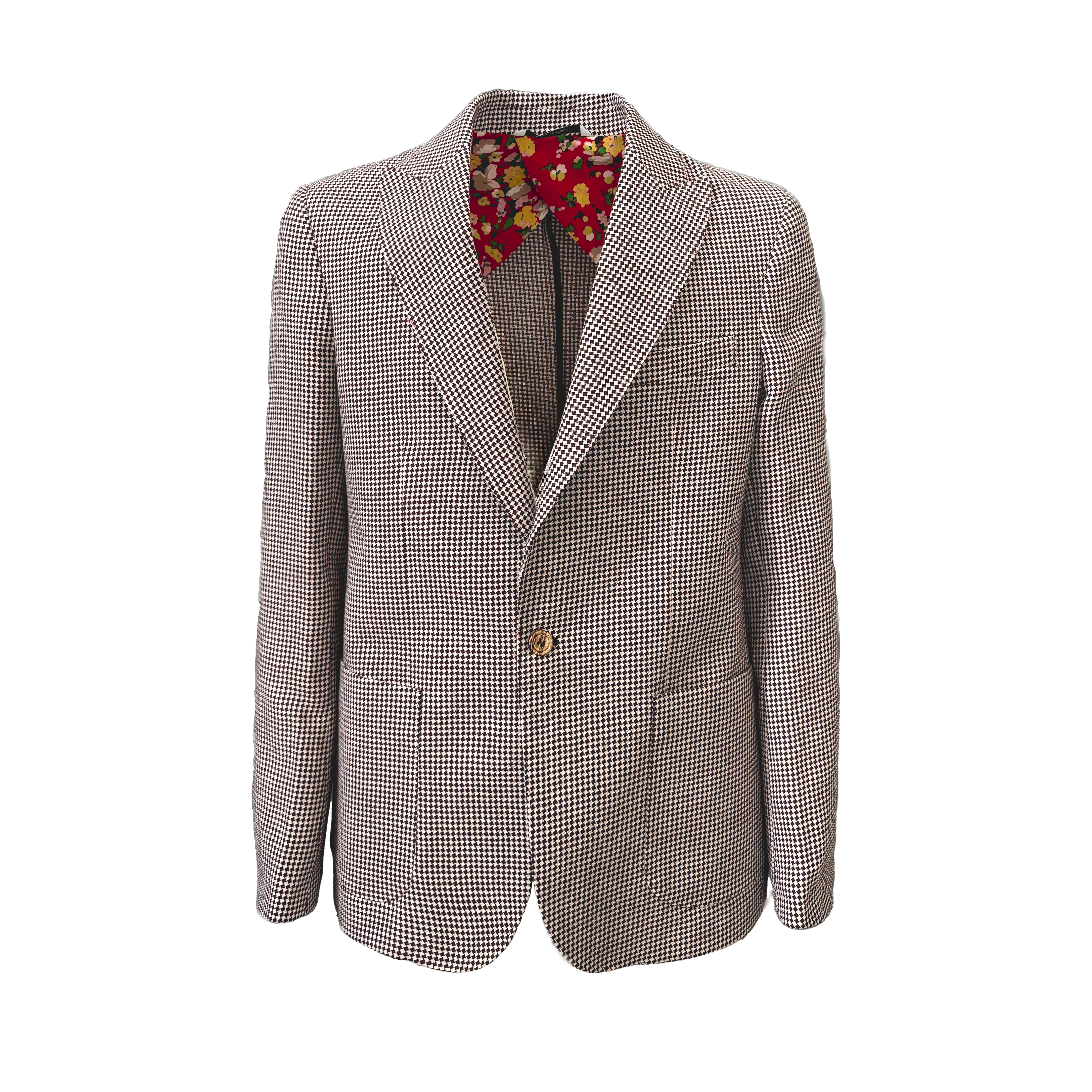 Neill Katter Giacca Tramatura Scacchi