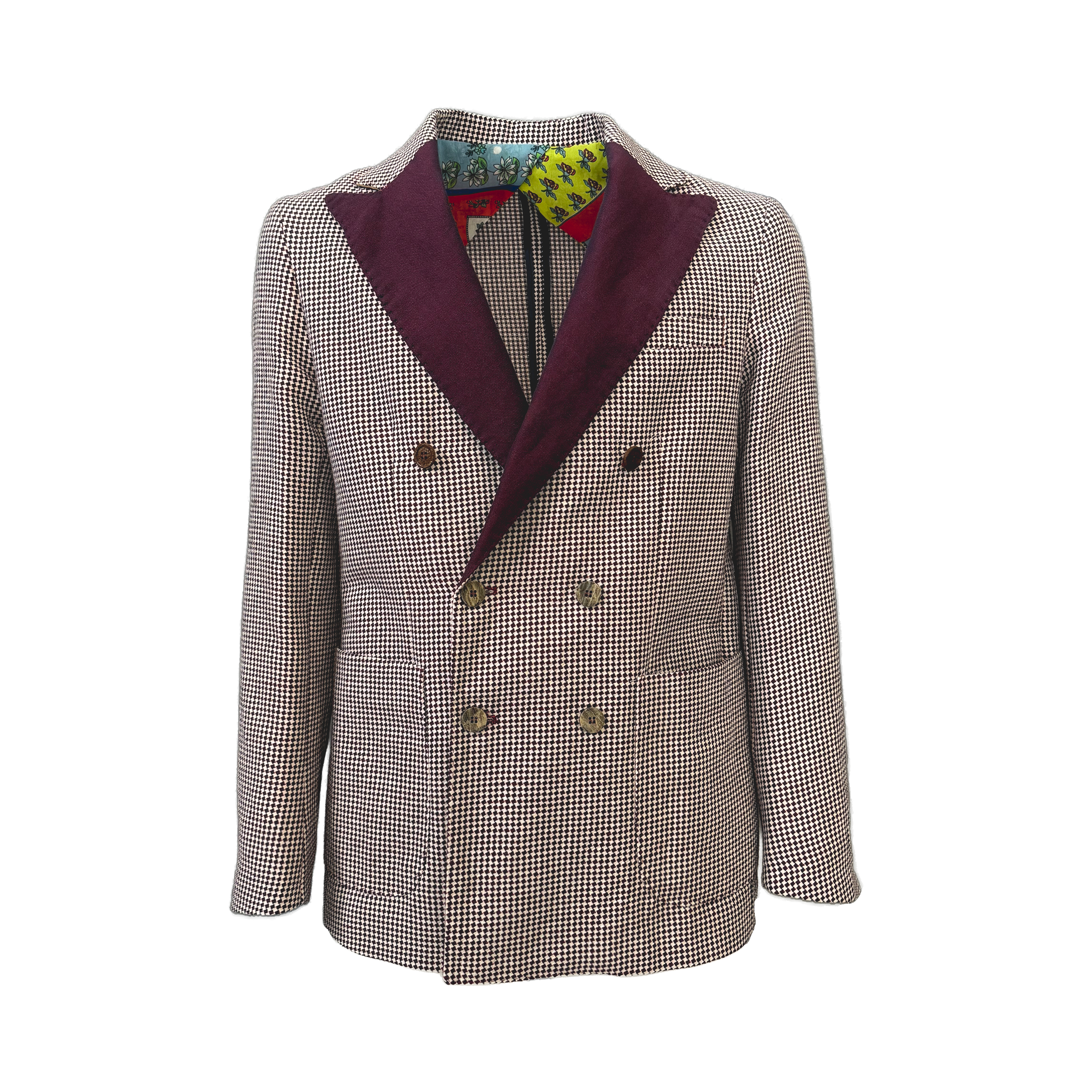 Neill Katter Giacca Tramatura Scacchi