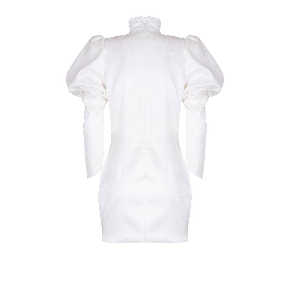 Nineminutes FW20.21 – THE LADY JANE DRESS WHITE