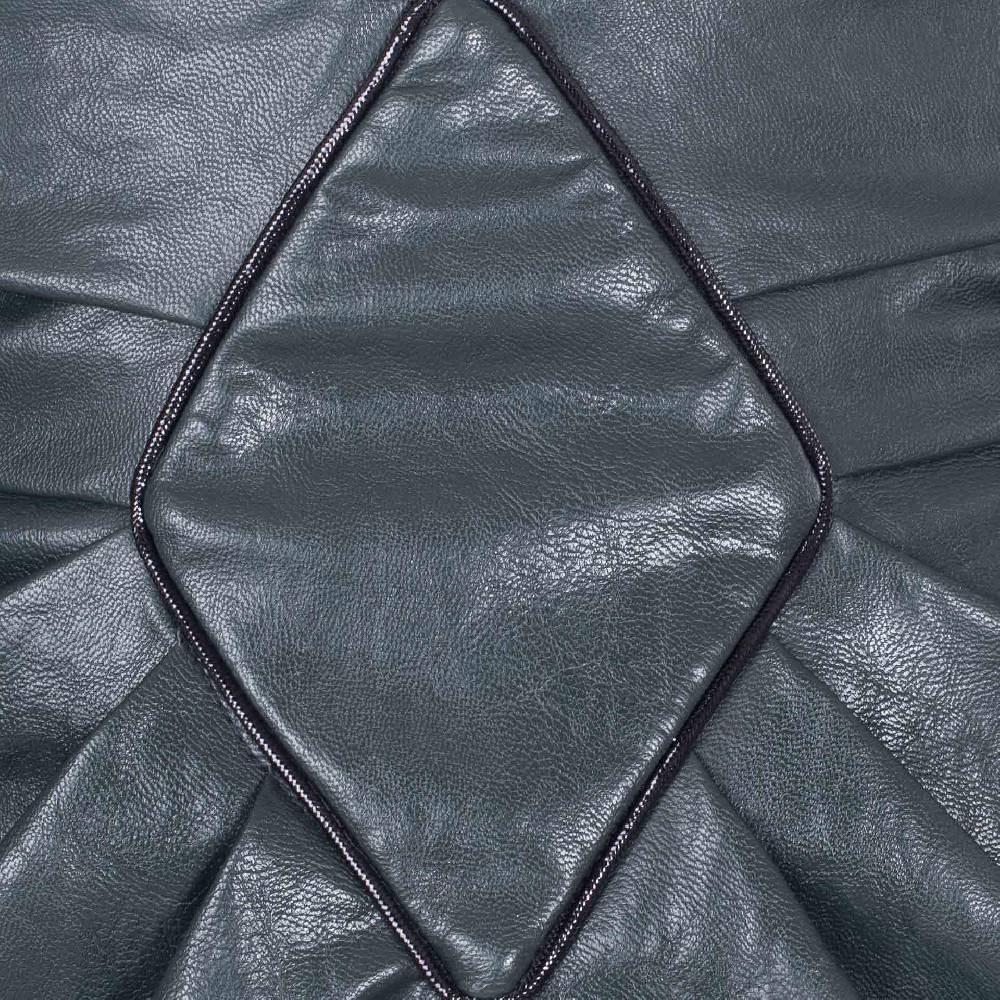Nineminutes FW20.21 – THE RHO SKIRT LEATHER GREEN