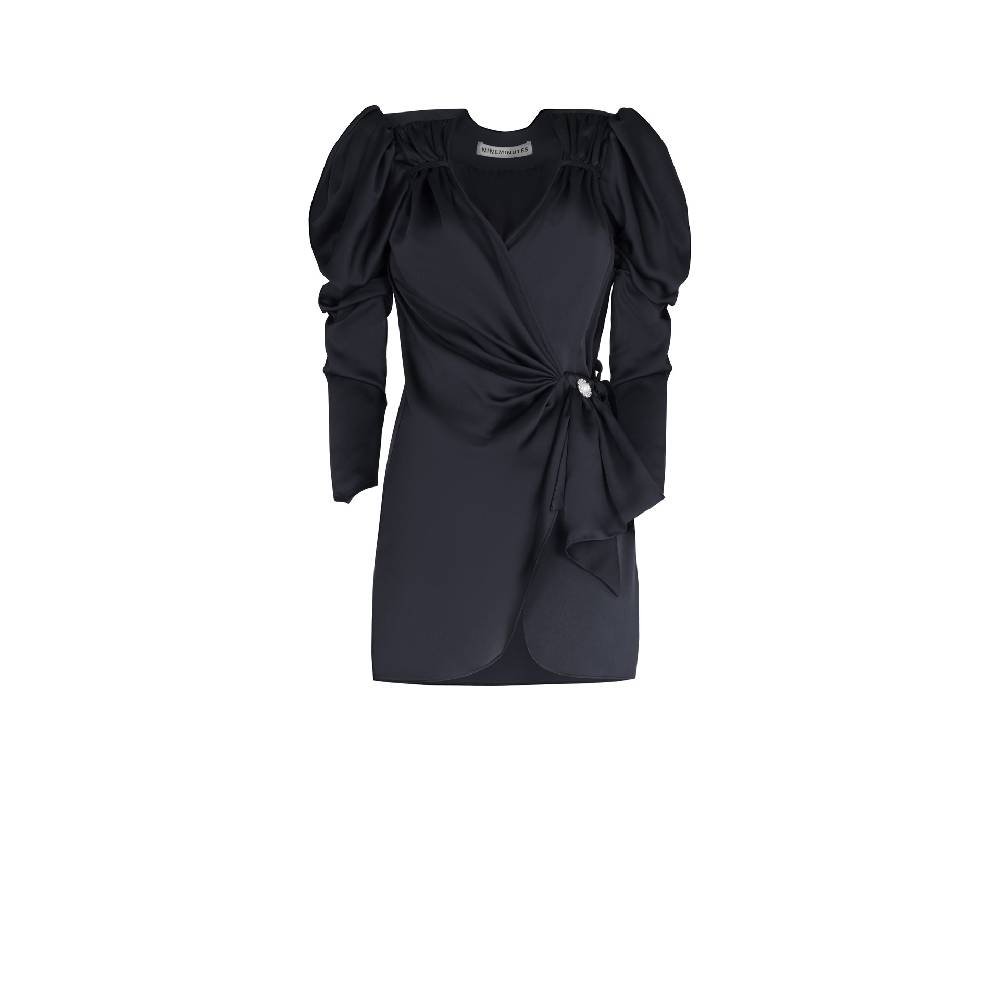 Nineminutes FW20.21 – THE VENUS DRESS BLACK