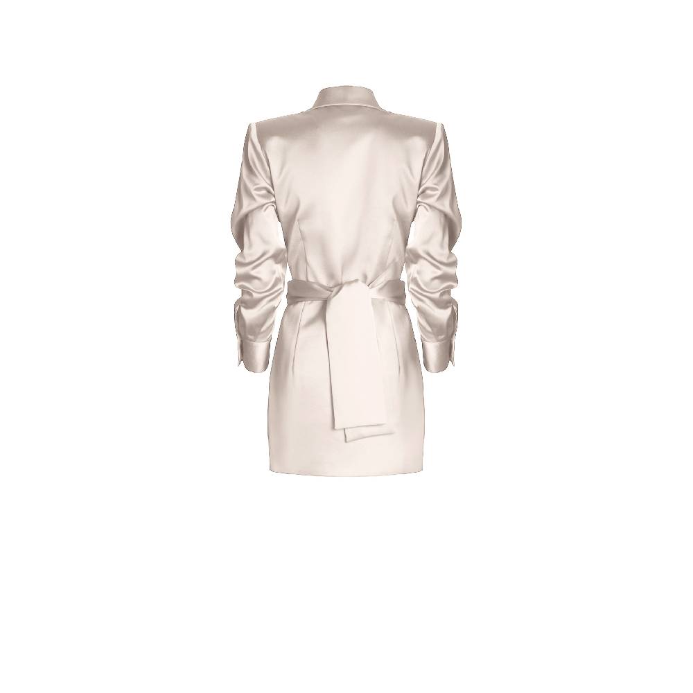 Nineminutes FW22.23 – THE GIA MIDI DRESS VANILLA