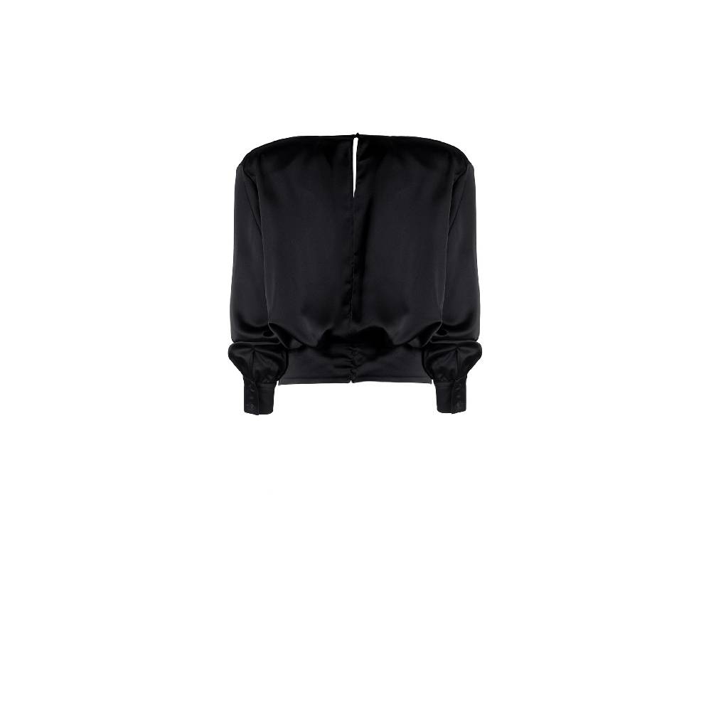 Nineminutes FW22.23 -THE GINA TOP BLACK