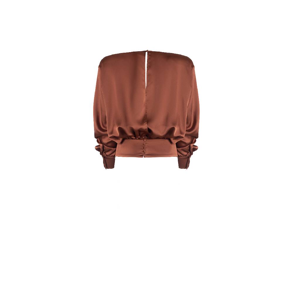 Nineminutes FW22.23 -THE GINA TOP BRONZE