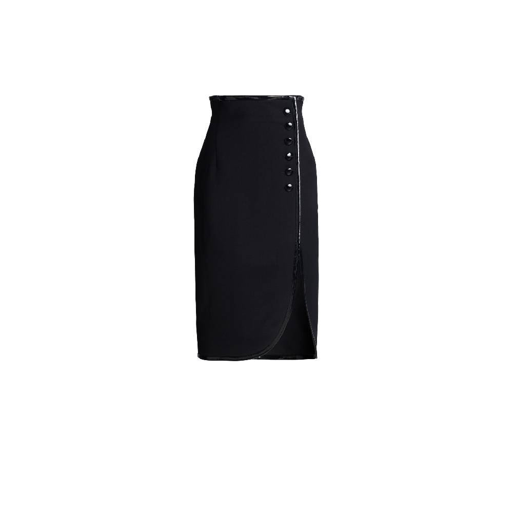 Nineminutes FW22.23 – THE GRACE MIDI WOOL BLACK