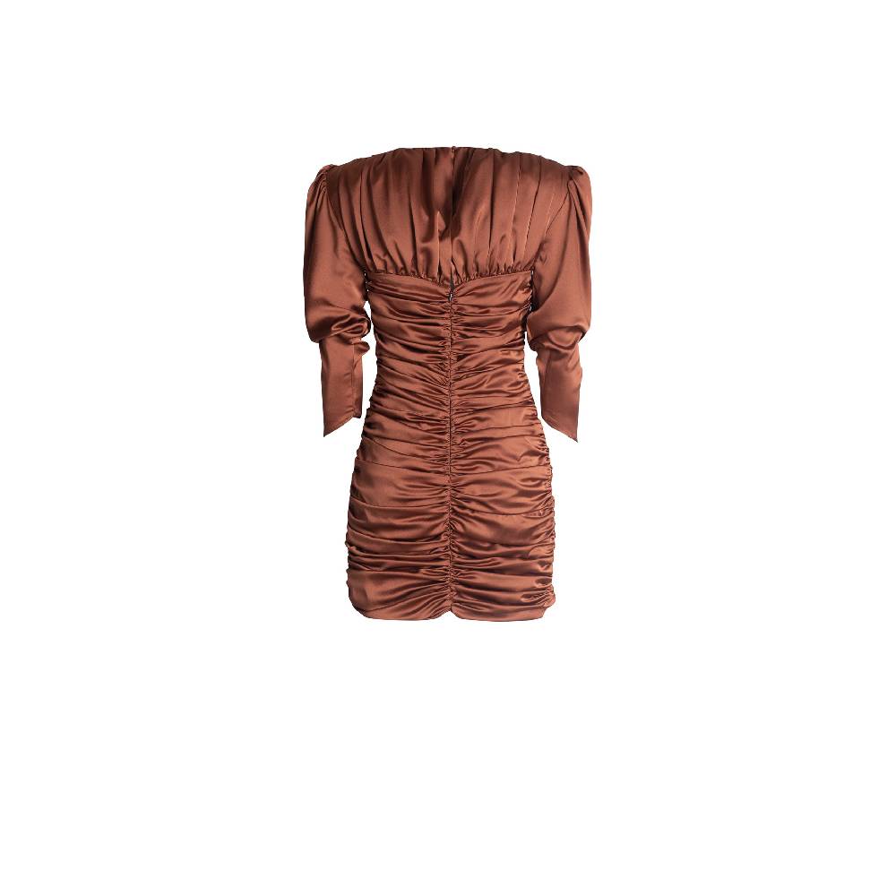 Nineminutes FW22.23 – THE PAOLINA DRESS BRONZE