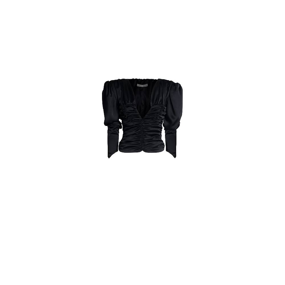 Nineminutes FW22.23 – THE PAOLINA TOP BLACK