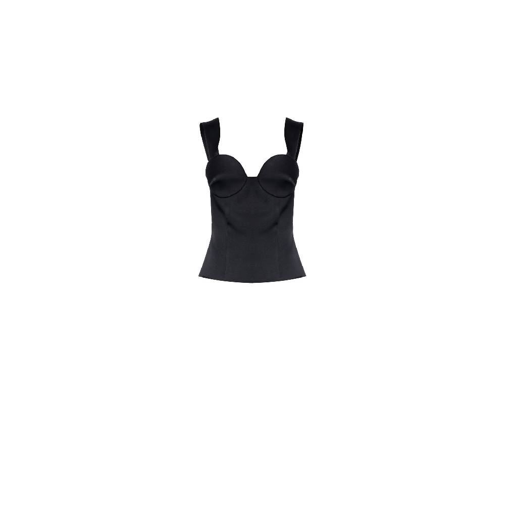 Nineminutes FW22.23 -THE ROBY TOP BLACK