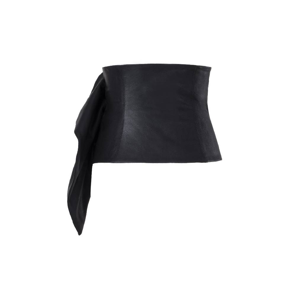 Nineminutes HS – THE SCORPION BELT LEATHER BLACK