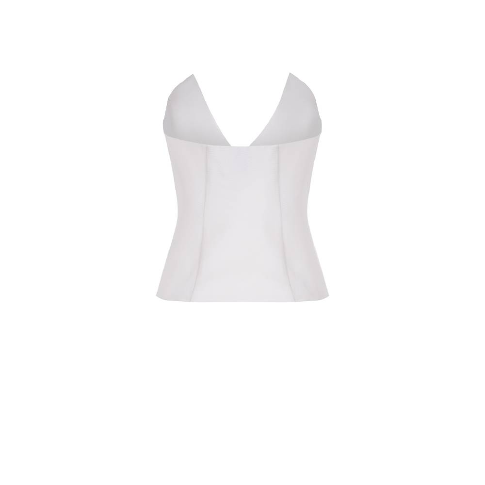 Nineminutes IMNOTPERFECT – THE RACHEL TOP WHITE