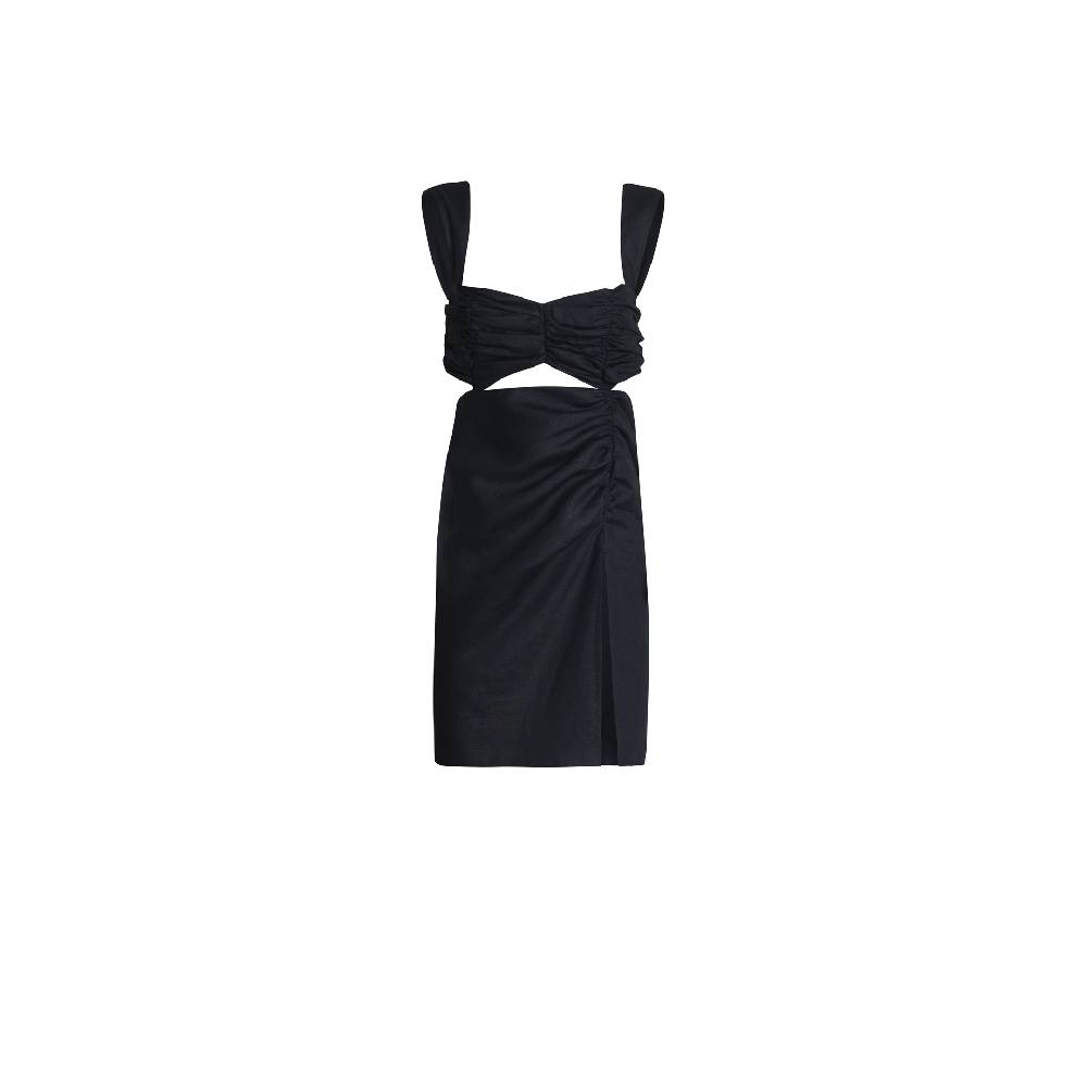 Nineminutes LUNAIRE – THE MARLEN MINI LINUM BLACK