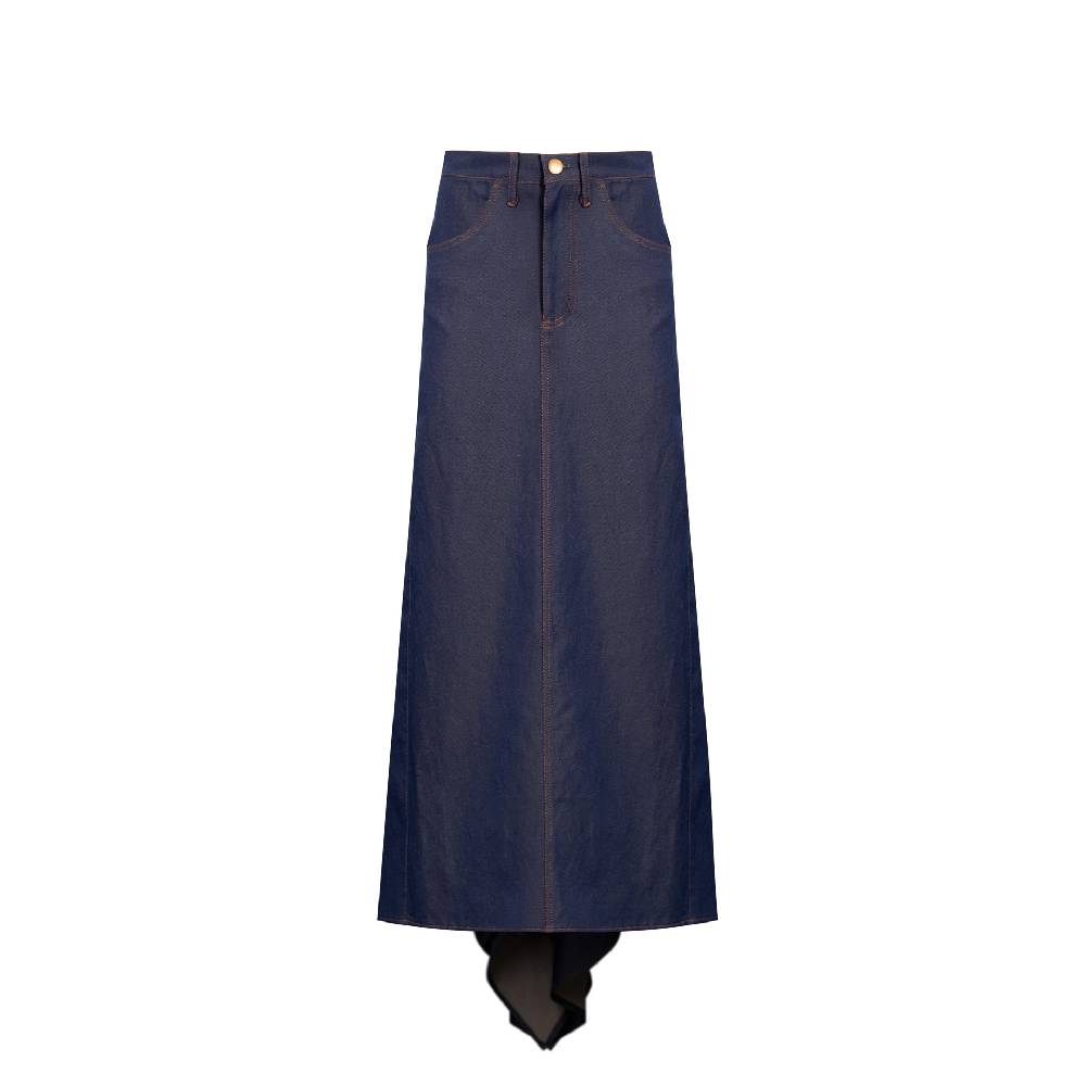 Nineminutes REVERSIBLE – THE LONG MARY BLUE DENIM